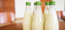 Bouteilles de lait